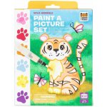 Tiger Tribe Paint A Picture Set Wild Animals – Hledejceny.cz