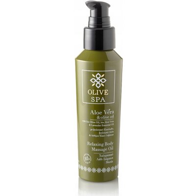 Aloe Vera & Olivový Olej Relaxační tělový masážní olej 100 ml – Sleviste.cz