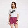 Dámská Trička Nike W NSW Tee Essential Crop Icon bílé