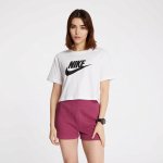 Nike W NSW Tee Essential Crop Icon bílé – Sleviste.cz