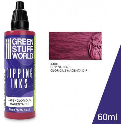 Green Stuff World Dipping Ink Glorious Magenta Dip 60ml – Zbozi.Blesk.cz