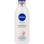 Nivea Rose Touch tělové mléko 400 ml – Zboží Mobilmania