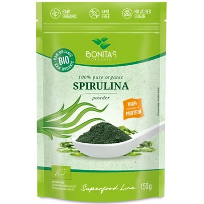 Bonitas Bio spirulina prášek 150 g – Hledejceny.cz