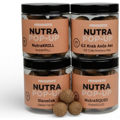 Mikbaits Nutra pop-up NutraKRILL 20mm 250ml – Hledejceny.cz