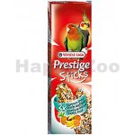 Versele-Laga Prestige Sticks tyčinky ovocné pro střední papoušky 140 g – Hledejceny.cz