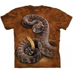 Tričko unisex The Mountain Rattlesnake (had) hnědé – Zbozi.Blesk.cz
