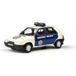 Abrex škoda Favorit 136L Městská Policie Praha 1988 časopis s modelem 1:43 – Zboží Mobilmania