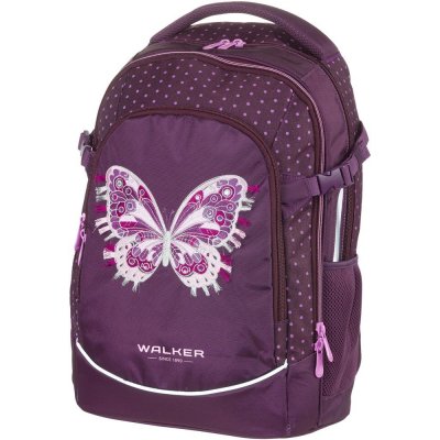 Walker batoh Fame 2.0 Purple Butterfly – Zboží Mobilmania