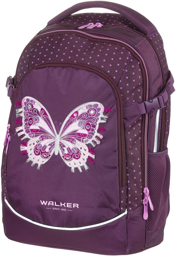 Walker batoh Fame 2.0 Purple Butterfly