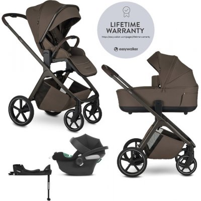 EASYWALKER kombinovaný Zoey Chestnut Brown + CYBEX Aton B2 i-Size + základna 2025 – Zbozi.Blesk.cz