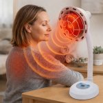 Infračervená lampa Sollux s časovačem a 100 % UV filtrem 275 W – Zboží Mobilmania