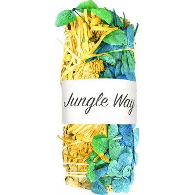 Jungle Way Kalifornská Šalvěj bílá, chryzantéma & čtyřlístek 10 cm – Hledejceny.cz