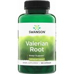 Swanson Kozlík Lékařský Valeriana 475 mg 100 kapslí – Hledejceny.cz