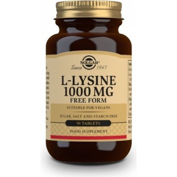 Solgar L Lysine 1000 mg 50 tablet