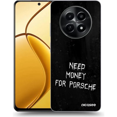 Picasee silikonový černý obal pro Realme 12X - Black Fuel – Zboží Živě