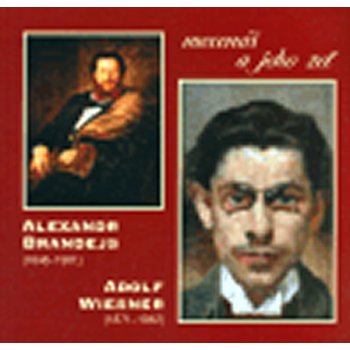 Mecenáš a jeho zeť -- Alexandr Brandejs 1848-1901, Adolf Wiesner 1871-1942 - Pařík Arno