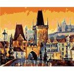 Zuty Malování podle čísel KARLŮV MOST V DEŠTI – Zboží Mobilmania