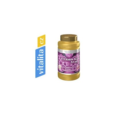 Starlife Vitamín K2 mineralizace kostí a zubů 120 tobolek – Hledejceny.cz