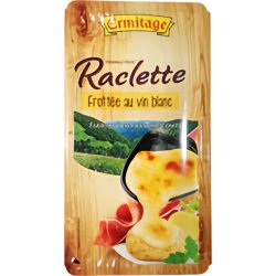 Ermitage Raclette sýr s bílým vínem plátky 200 g