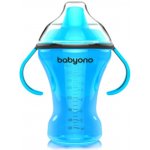 BabyOno nekapající hrníček s tvrdým pítkem a oušky 260 ml – Zboží Mobilmania