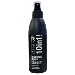 Black 10 in 1! vlasová maska ve spreji s keratinem a panthenolem 200 ml