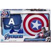 Dětský karnevalový kostým Marvel Avengers Captain America armor set maska a štít
