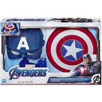 Marvel Avengers Captain America armor set maska a štít – Zboží Dáma