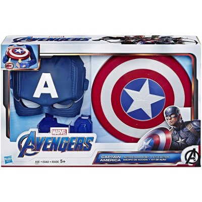 Marvel Avengers Captain America armor set maska a štít – Zbozi.Blesk.cz