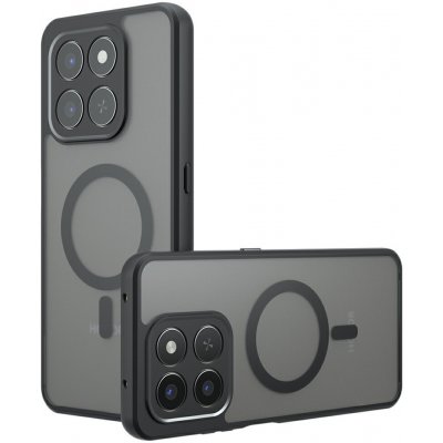 Techsuit - PureFrost MagSafe obal pro Honor 400 Smart 5G / 400 Smart 4G / X7d 4G - matný černý – Zboží Živě