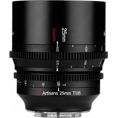 7Artisans CINE Vision 25mm T1.05 Canon EOS-R