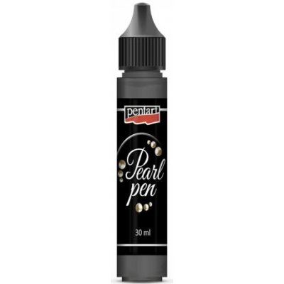 Pentart Tekutá perla 30 ml ČERNÝ DIAMANT – Zboží Dáma