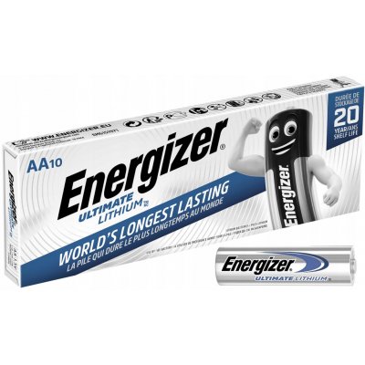 Energizer Ultimate Lithium AA 10ks 5597525 – Zboží Živě