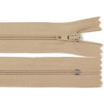 Spirálový zip šířka 3 mm délka 20 cm autolock Barva: 308 hnedá prírodná – Hledejceny.cz