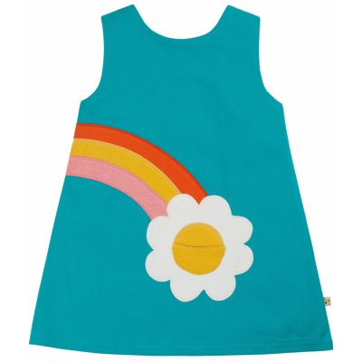 Frugi dětské šaty bez rukávů Duha a kopretina – Hledejceny.cz