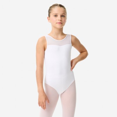 Trikot na balet Domyos z voálu bílá – Sleviste.cz