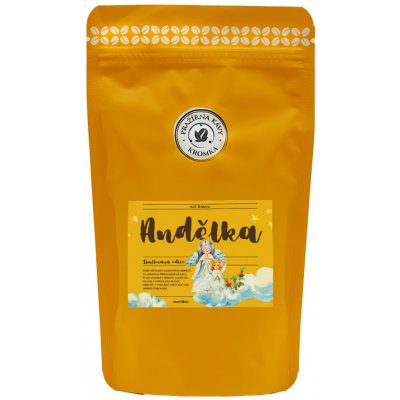 Káva Kroměříž Andělka zrnková 0,1 kg – Hledejceny.cz