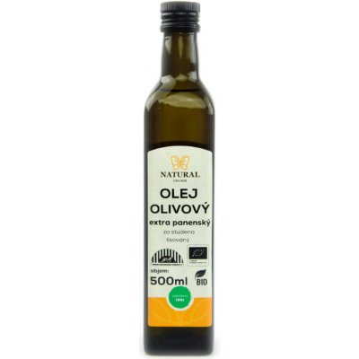 Natural Jihlava Olivový olej bio 0,5 l – Zbozi.Blesk.cz