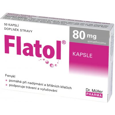 Dr. Müller Flatol 80 mg 50 kapslí – Hledejceny.cz