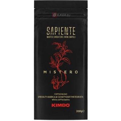 Kimbo Sapiente Mistero zrnková 0,2 kg – Hledejceny.cz