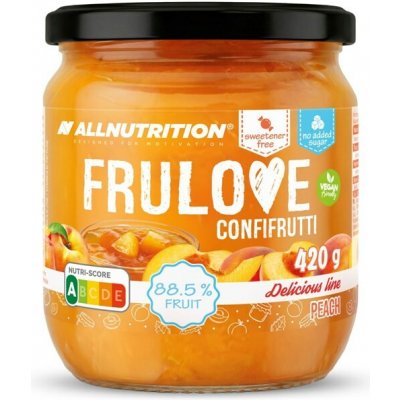 ALLNUTRITION FRULOVE Broskvová Konfitura 420 g – Zboží Dáma