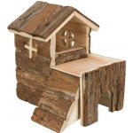 Trixie Dřevěný domek BJORK pro křečky 2 místnosti 15 x 15 x 16 cm – Hledejceny.cz