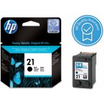 HP 21 (C9351AE) černá Inkoustová náplň, originální, pro HP DeskJet 3920, 3940, černá C9351AE