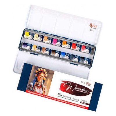 Sada akvarelových barev Rosa 14ks Portrait – Hledejceny.cz