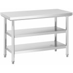 Royal Catering Stůl RCWT-120X60-3L-E – Hledejceny.cz