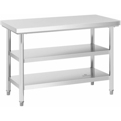 Royal Catering Stůl RCWT-120X60-3L-E – Hledejceny.cz