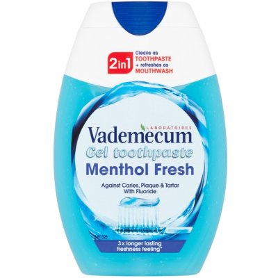 Vademecum zubní pasta 2v1 Mentol Fresh 75 ml – Hledejceny.cz