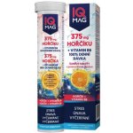 IQ Mag hořčík 375 mg + B6 šumivé tablety tablet 20 – Hledejceny.cz