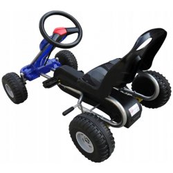 go-kart 90254 vidaXL Modrý pedálový