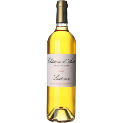 Château D'Arche Sauternes Grand Cru sladké bílé 2017 13,5% 0,75 l (holá láhev) – Hledejceny.cz