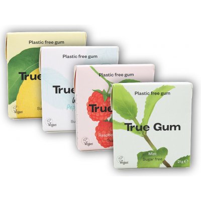 True gum malina a vanilka 21 g – Zboží Dáma